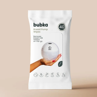 Breast Pump Eco Wipes 40 Pack - Bubka
