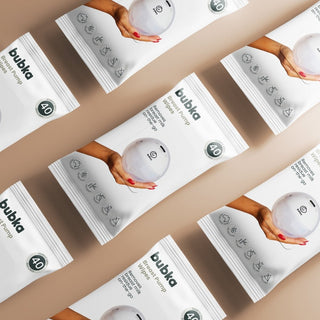 Breast Pump Eco Wipes 40 Pack - Bubka