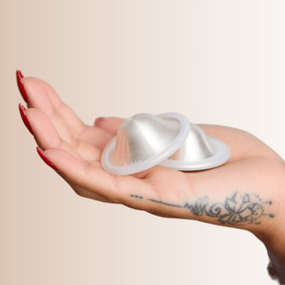 Silver Nipple Shields (Cups) - Bubka