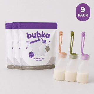 Silicone Store & Pour Milk Bags