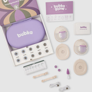 Bubka Glow Double Breast Pump Kit - Bubka