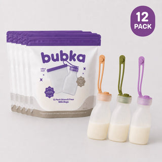 Silicone Store & Pour Milk Bags - Bubka