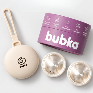 Silver Soothing Cups (Shields) - Bubka