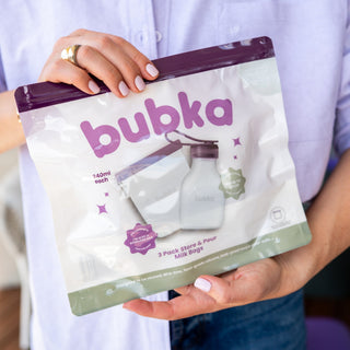 Store & Pour Silicone Breast Milk Bags 3 PK - Bubka
