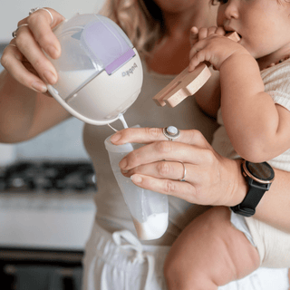 Store & Snack Silicone Breast Milk Bags 3PK - Bubka